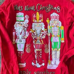 Simply Southern Festive Red Nutcracker Tee